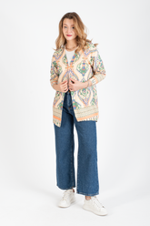 HatunAtila Desenli Uzun Triko Hırka - 5000-3