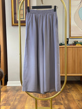 Beli Lastikli Geniş Paça Modal Etekli Pantolon 8809 - Gri