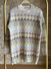 HatunAtila Desenli Bisiklet Yaka Uzun Kazak - 4769-41