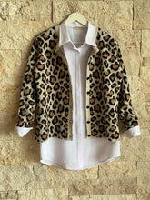 HatunAtila Kadın Triko Leopar Hırka - 25176