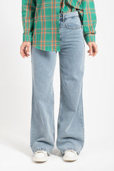 HatunAtila Geniş Paça Kot Pantolon