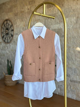 HatunAtila Cep Detaylı Düğmeli Yelek - 5121