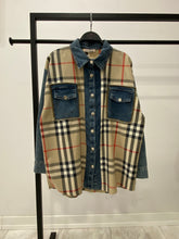 Kot Detaylı Ekoseli Gömlek 8619 - Bej