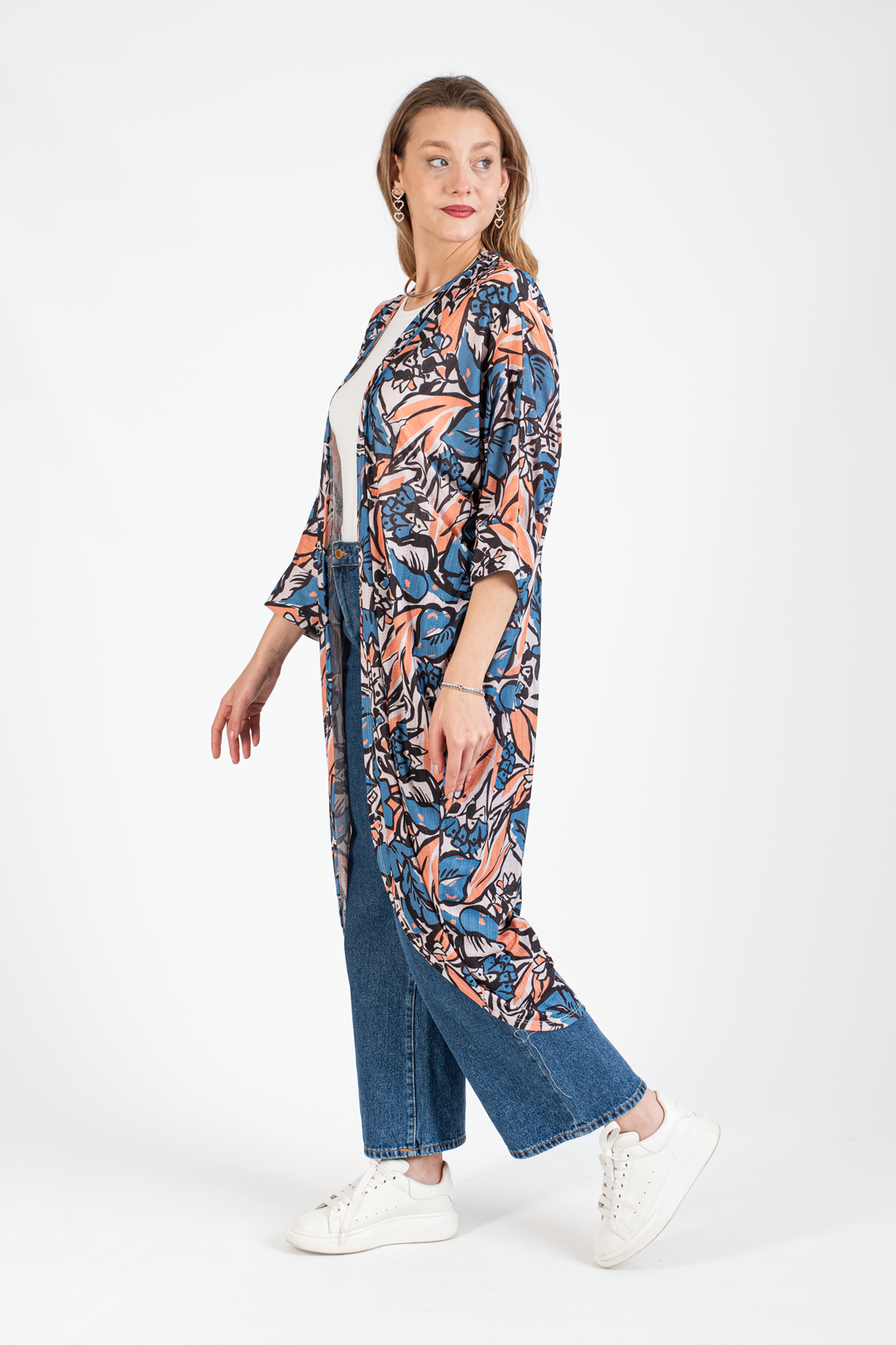 HatunAtila Fulam Leinen Sommer Long Cardigan – 4832-1