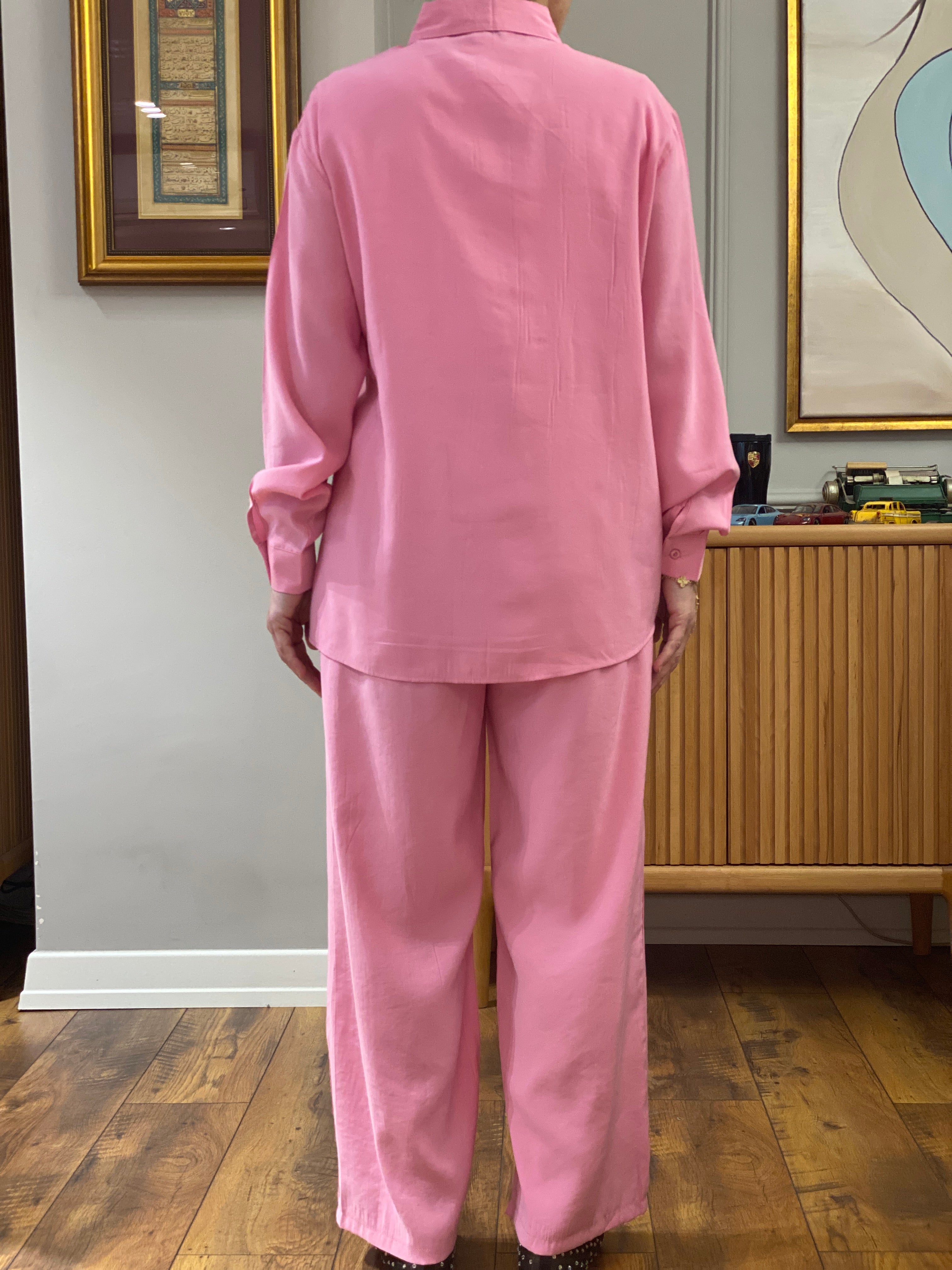 Hatun Atila Yazlık İkili Takım 8815 Pembe