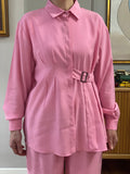 Hatun Atila Yazlık İkili Takım 8815 Pembe