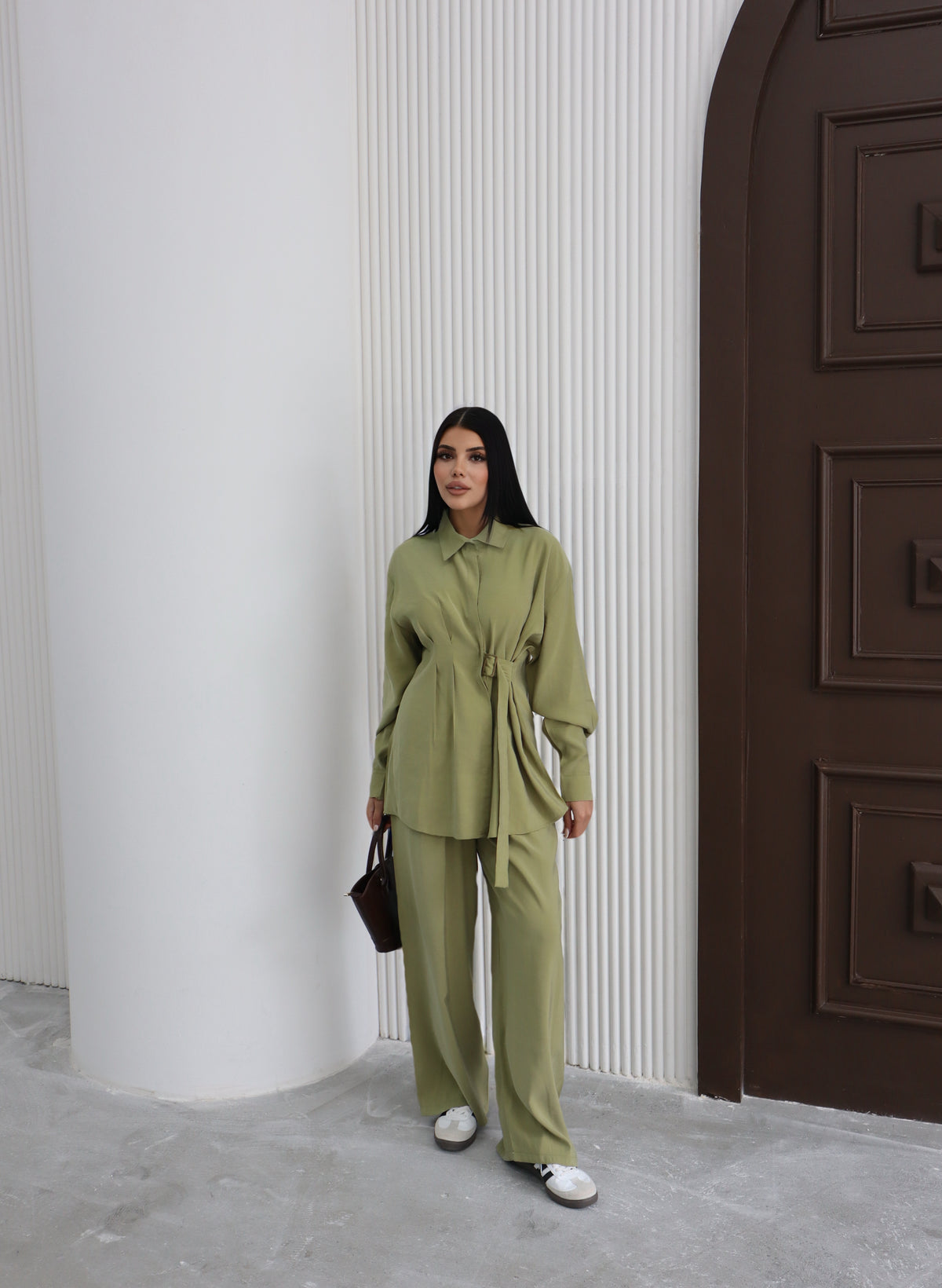 Hatun Atila Yazlık İkili Takım 8815 Yeşil
