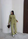 Hatun Atila Yazlık İkili Takım 8815 Yeşil