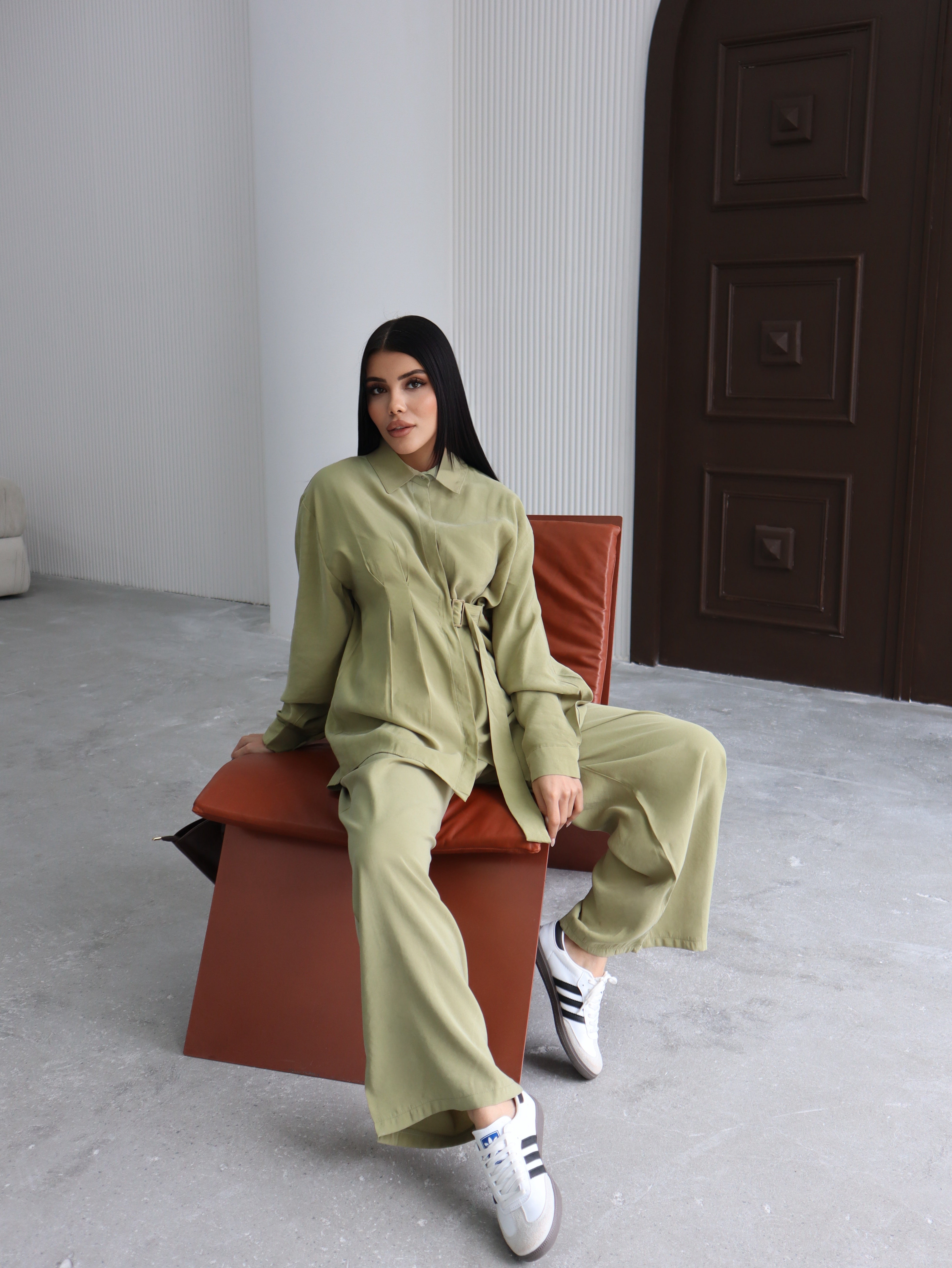 Hatun Atila Yazlık İkili Takım 8815 Yeşil