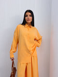 Hatun Atila Gömlekli İkili Takım 5195 Somon